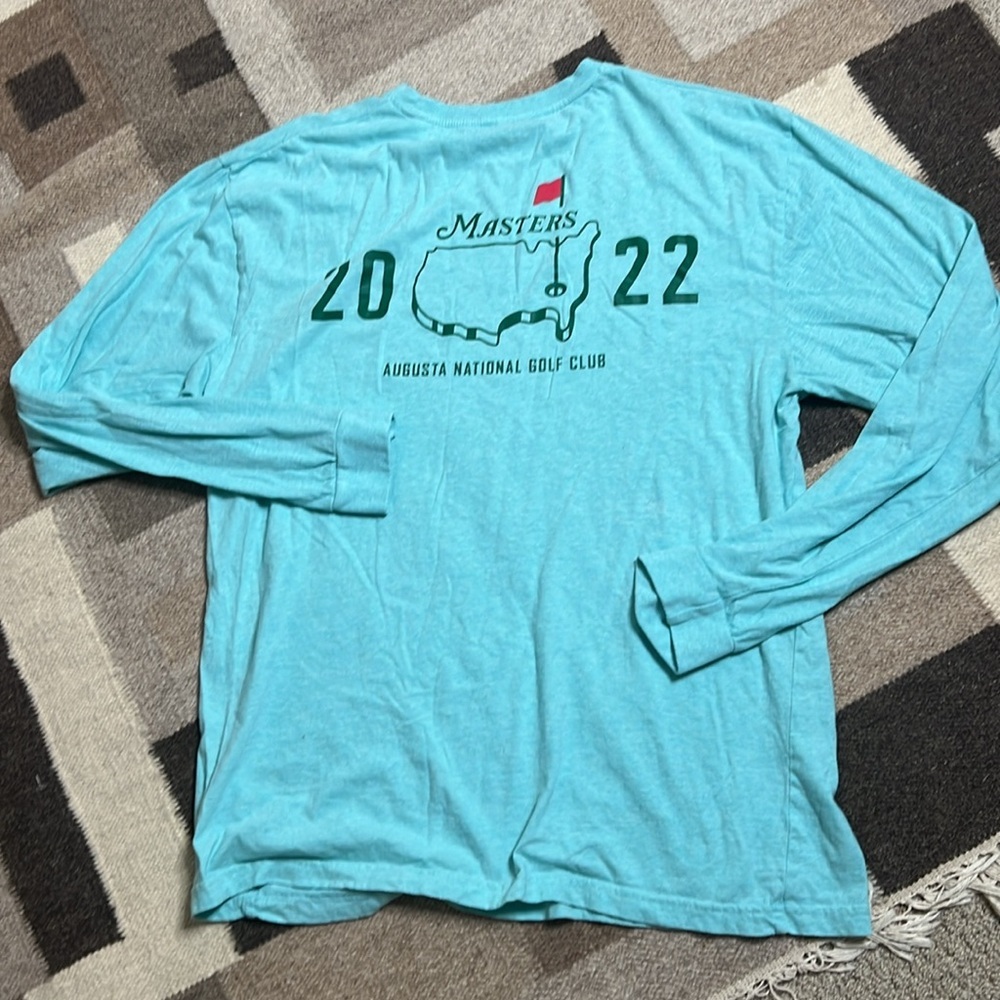 Masters Green 2022 Long-Sleeve T-Shirt in Sz XL - Picture 7 of 10